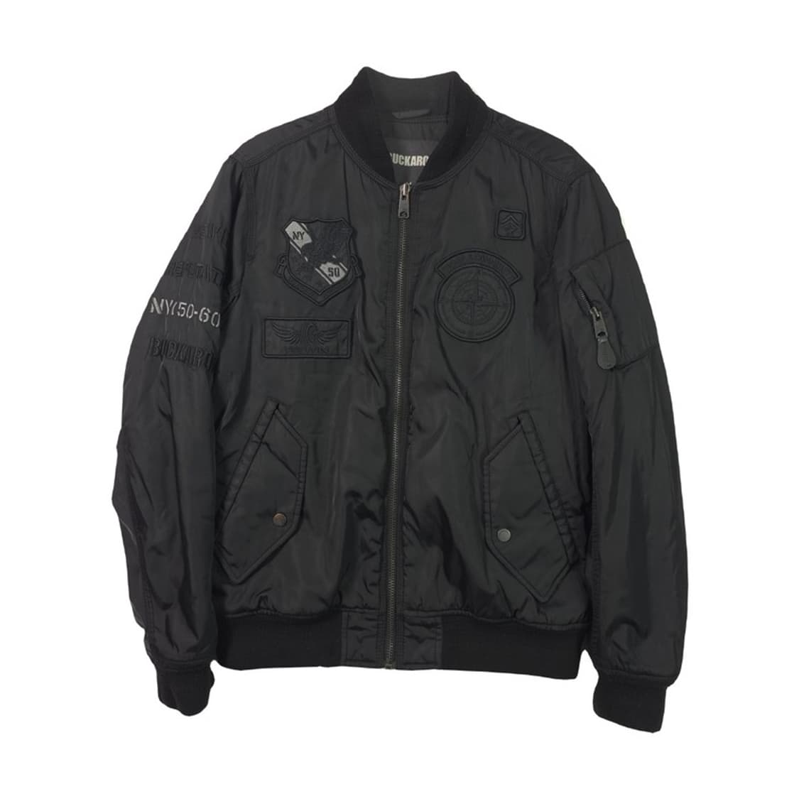 버커루 블랙 MA-1 밀리터리 블루종 M 상품이미지1