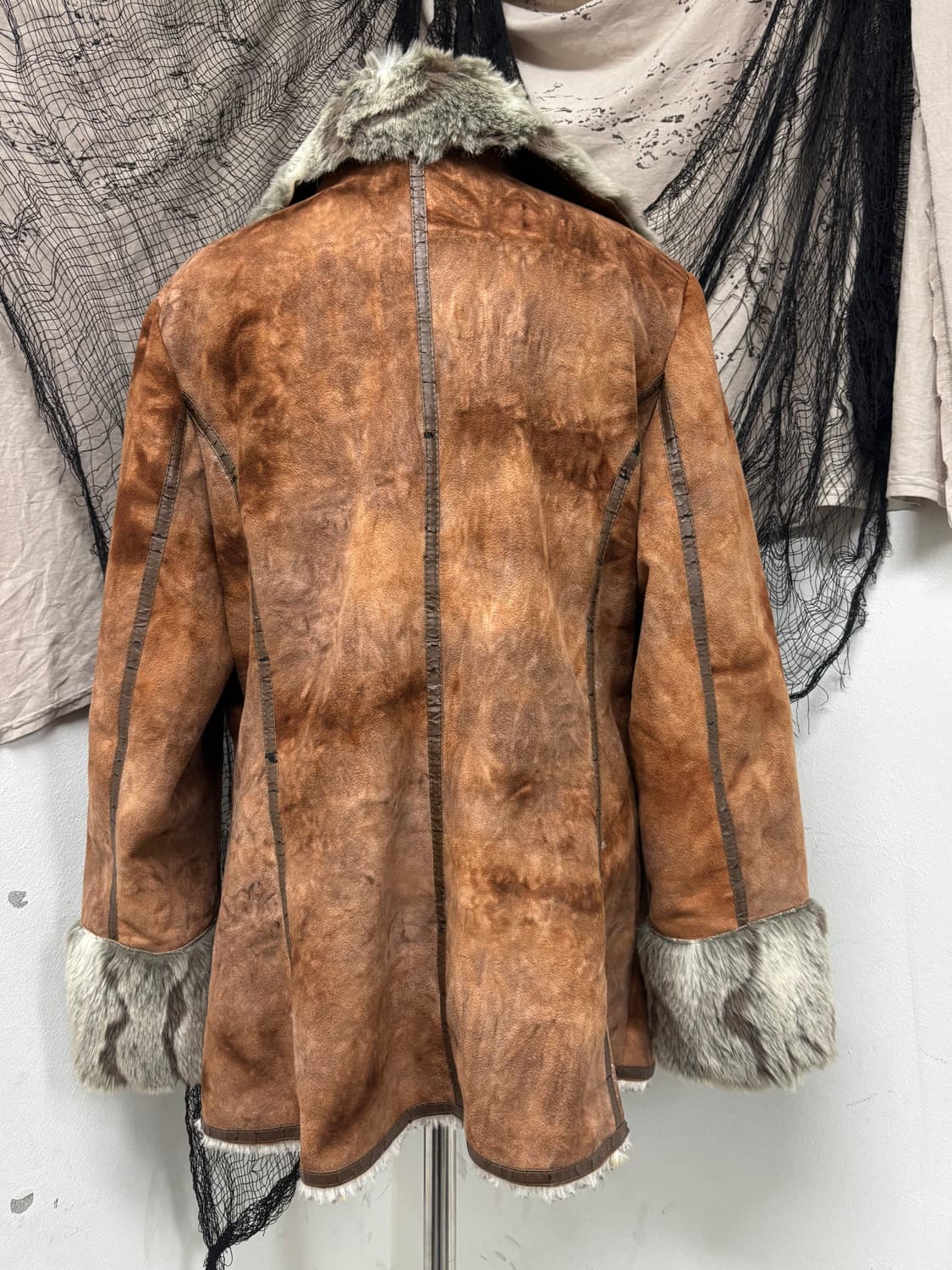 [GAL]Fur Trimming Leopard&Stud Detail Ja 상품이미지6