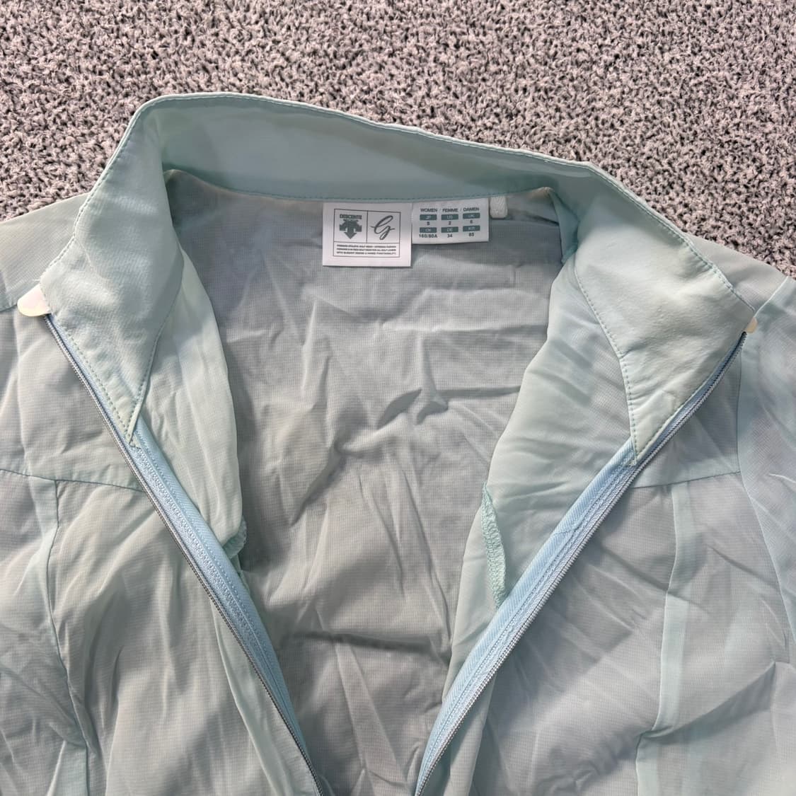 85 데상트 바람막이 집업 자켓 0427J 상품이미지2