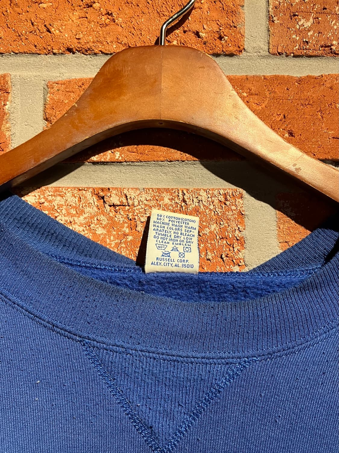 90s USA 빈티지 러셀 플레인 스웻 셔츠 맨투맨 상품이미지7