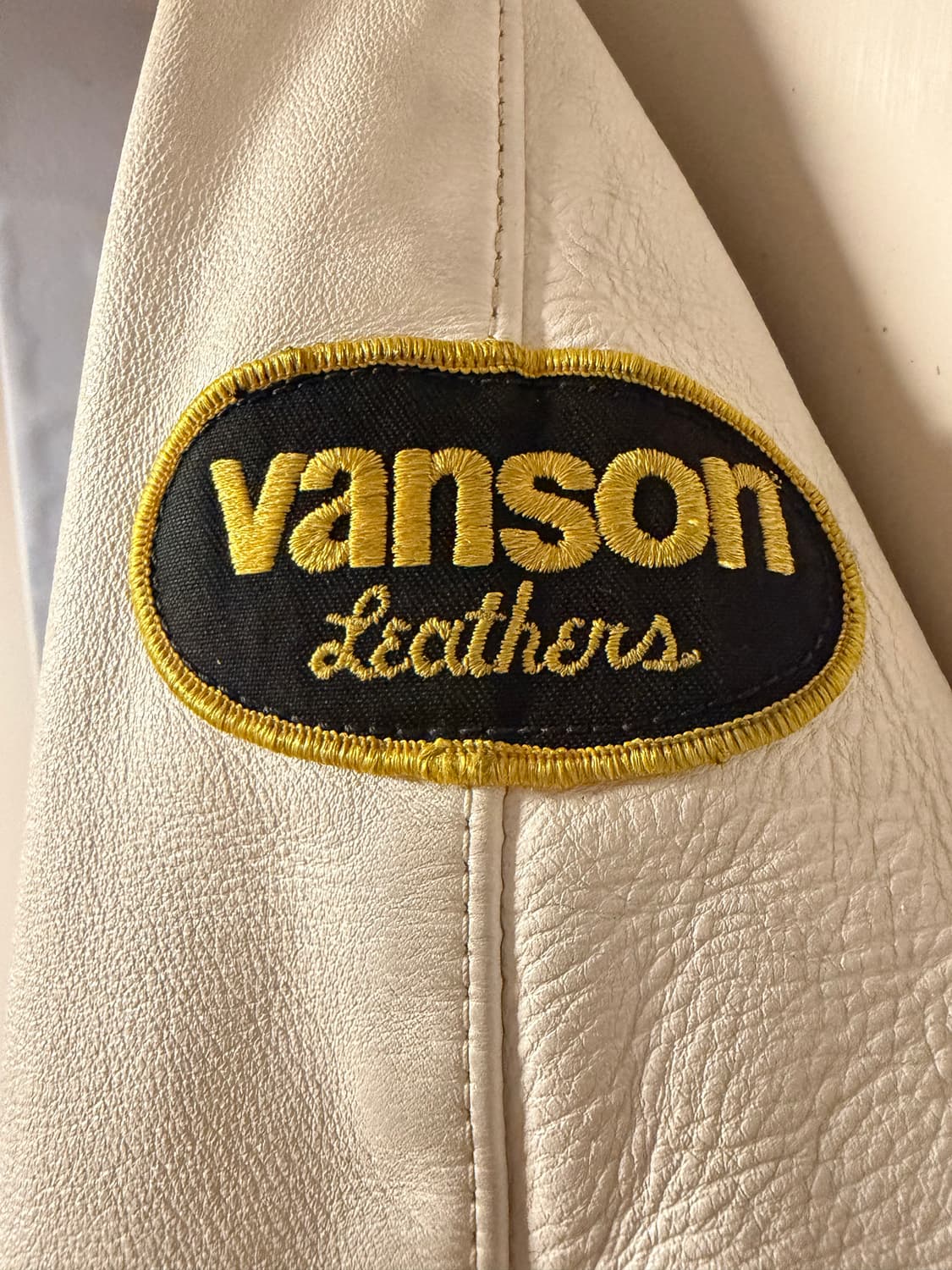 Vanson 벤슨 가죽 바시티 자켓 36 상품이미지2