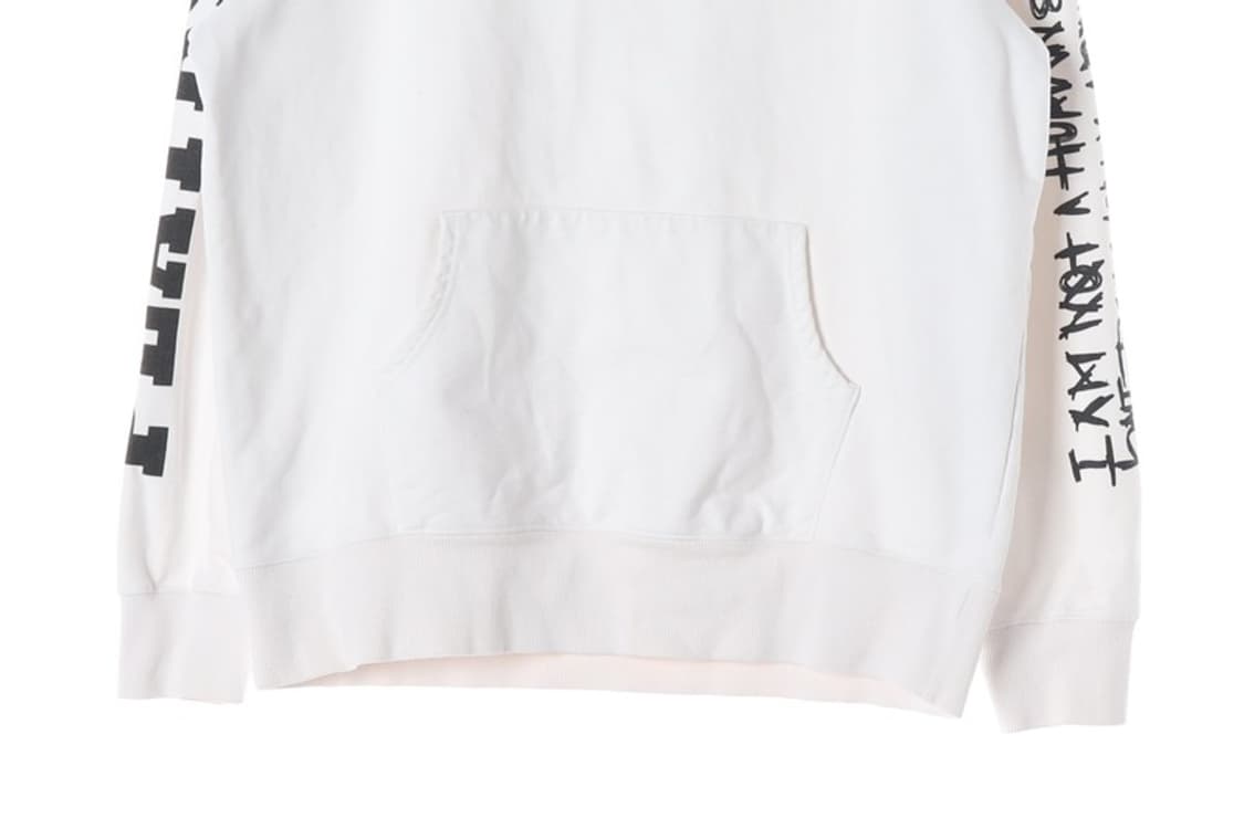 아임낫어휴먼비잉 X 플레이보이 콜라보 로고 후드티 L 상품이미지4