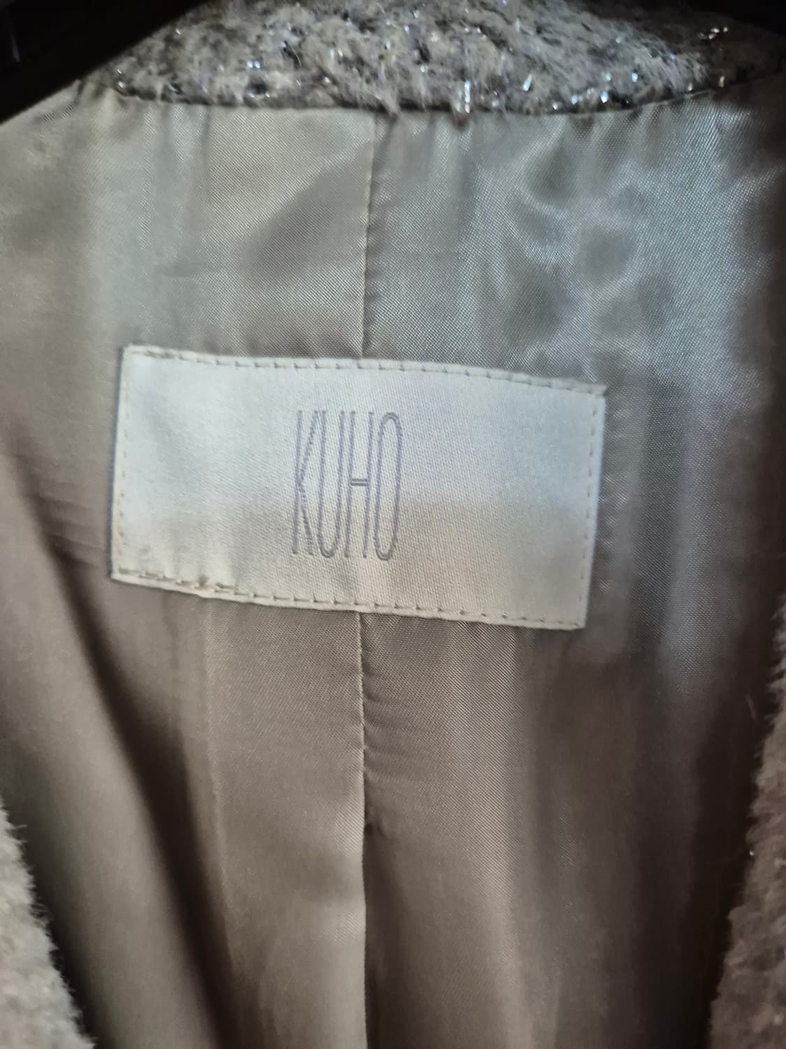 kuho 회색 하프 코트 상품이미지7