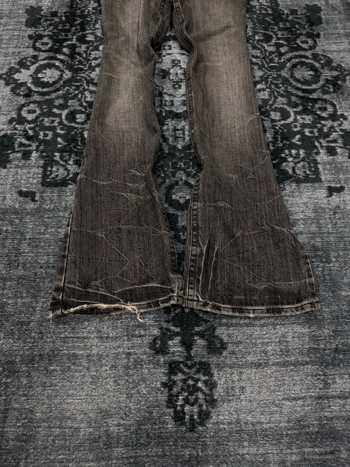 Midas 00s archive grey washing boots cut 상품이미지5