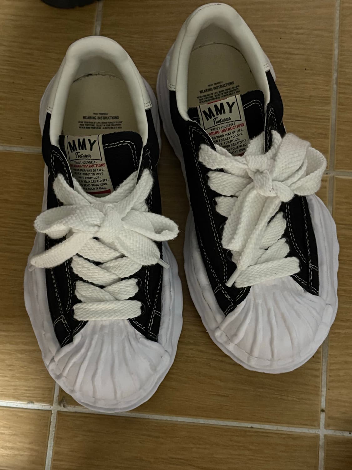 미하라 야스히로 블레이키 스니커즈 블랙  상품이미지1