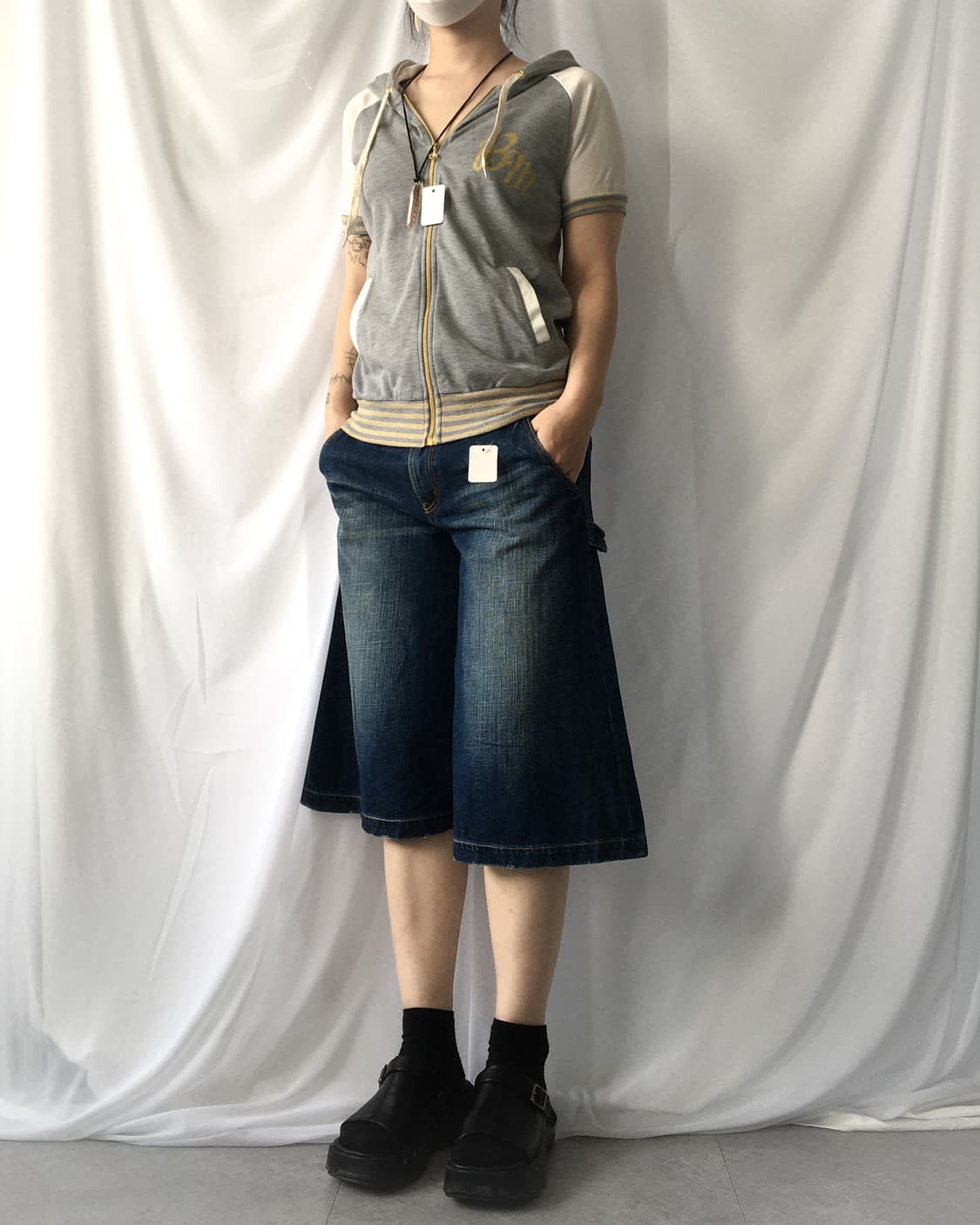 Denim carpenter short 상품이미지6