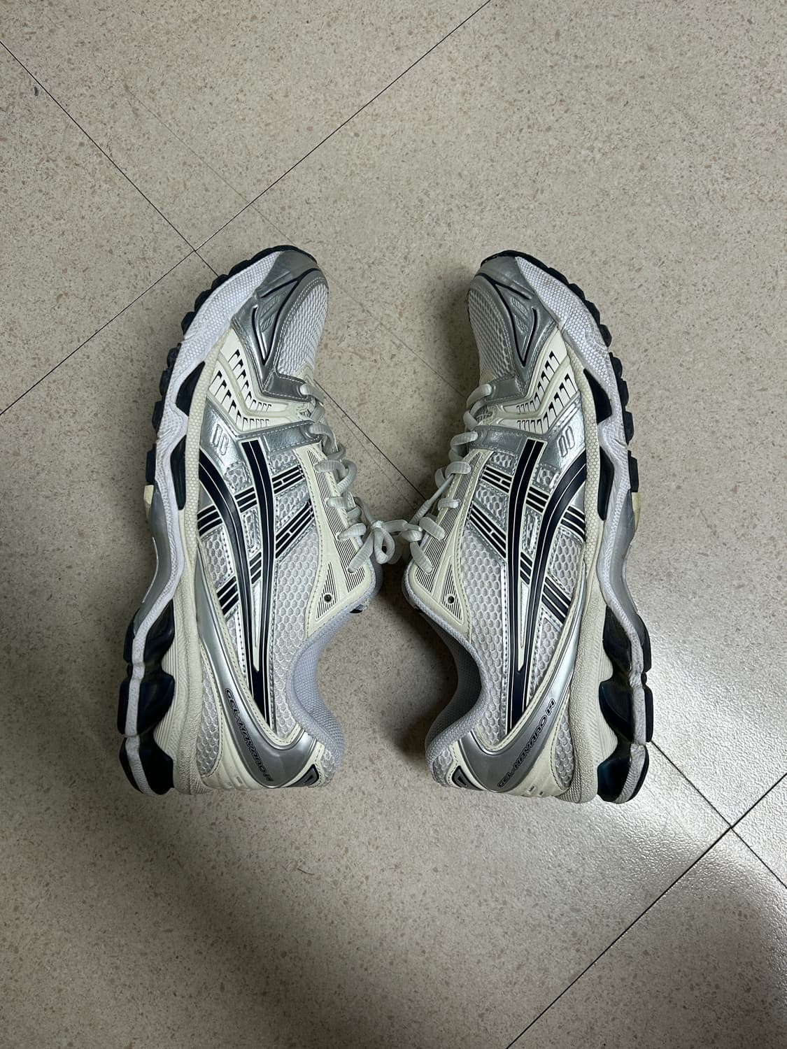 아식스 젤카야노14 화이트 미드나잇 280mm 상품이미지1