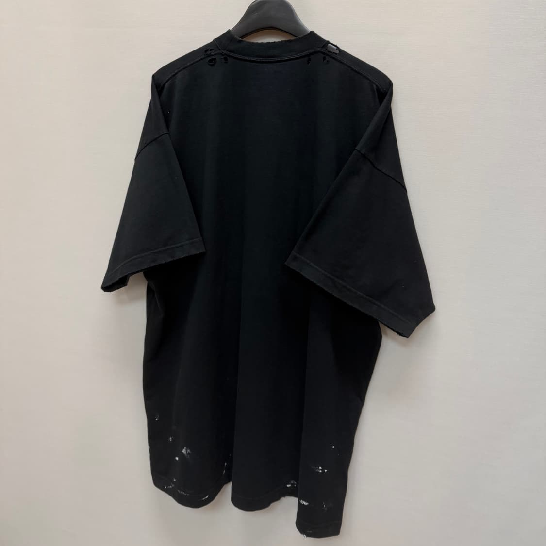 발렌시아가 그래픽 로고 빈티지 반팔티 (110)  상품이미지5