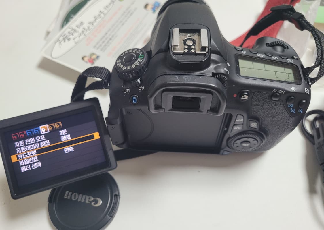 캐논 EOS 60D DSLR 카메라 풀세트(7300컷) 디카 상품이미지2