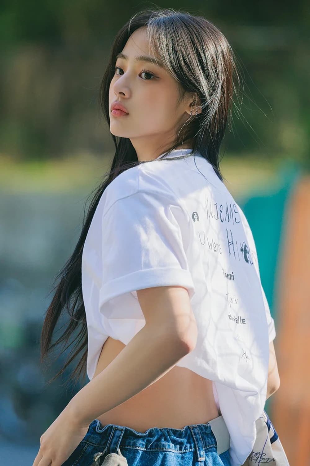 뉴진스 후지와라 히로시 콜라보 티셔츠 상품이미지7