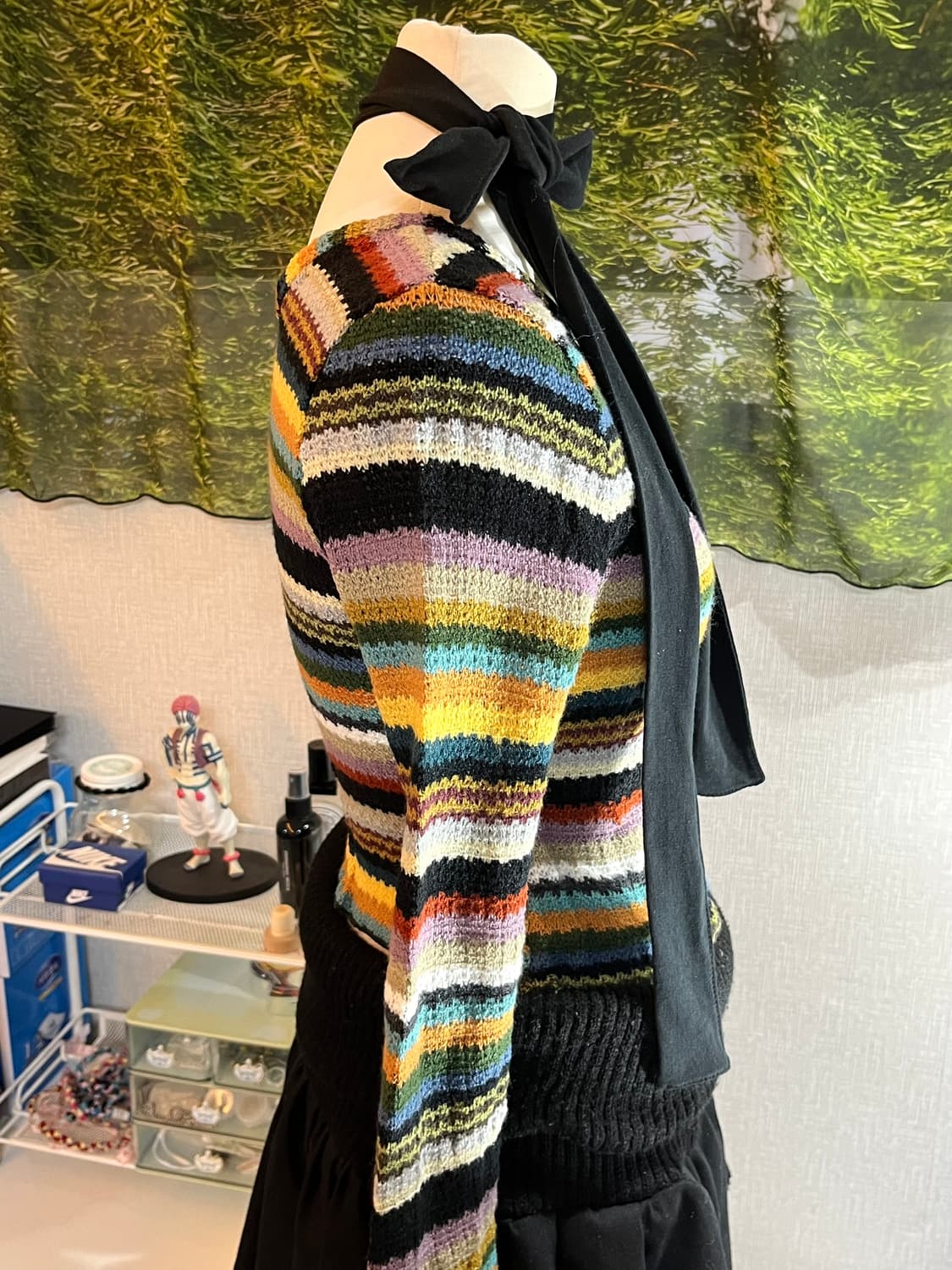 빈티지 컬러 크롭가디건 상품이미지8