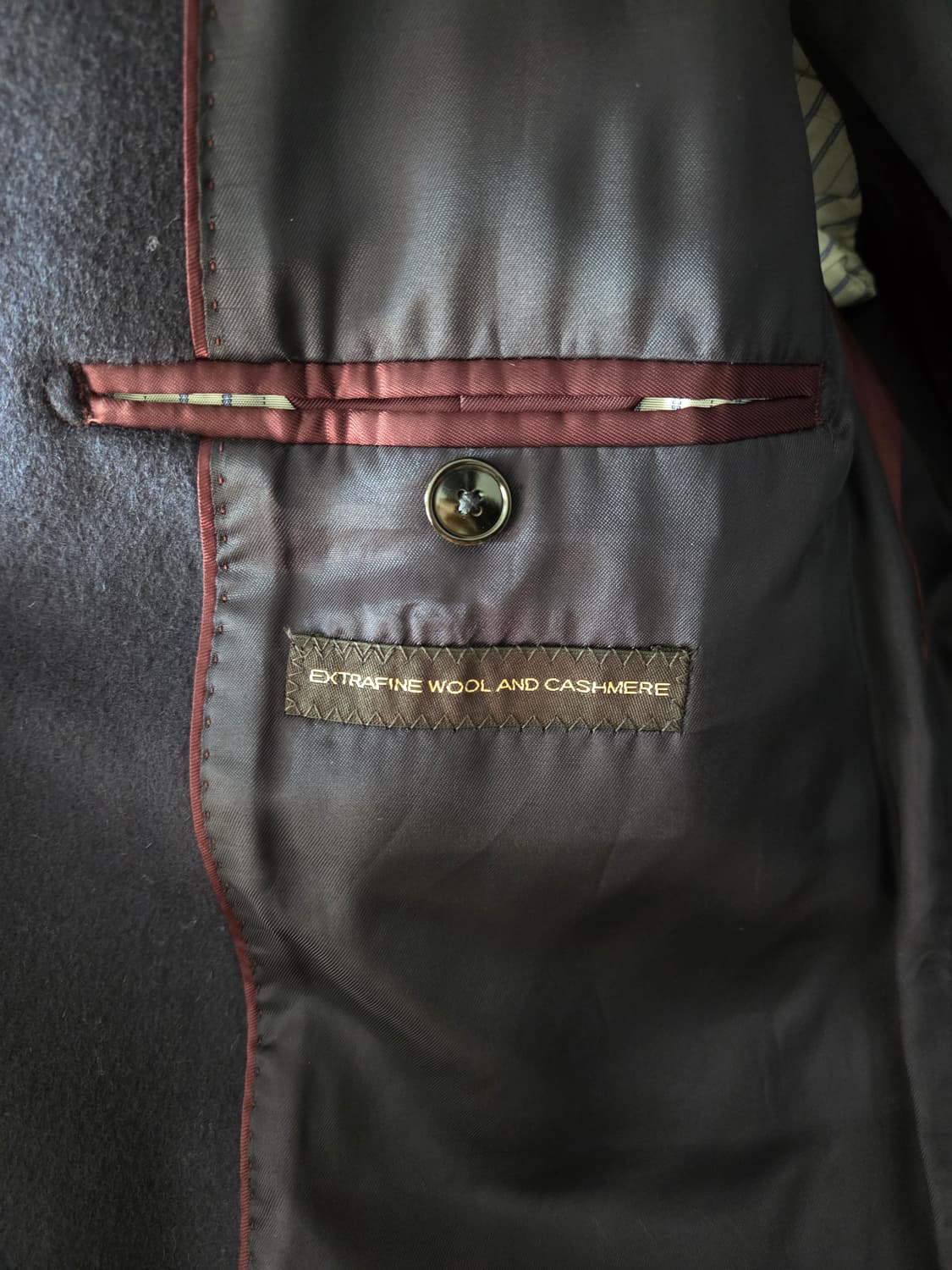 마시모두띠 이탈리아산 울캐시미어 남자코트 105 XL사이즈 팝니다 상품이미지10