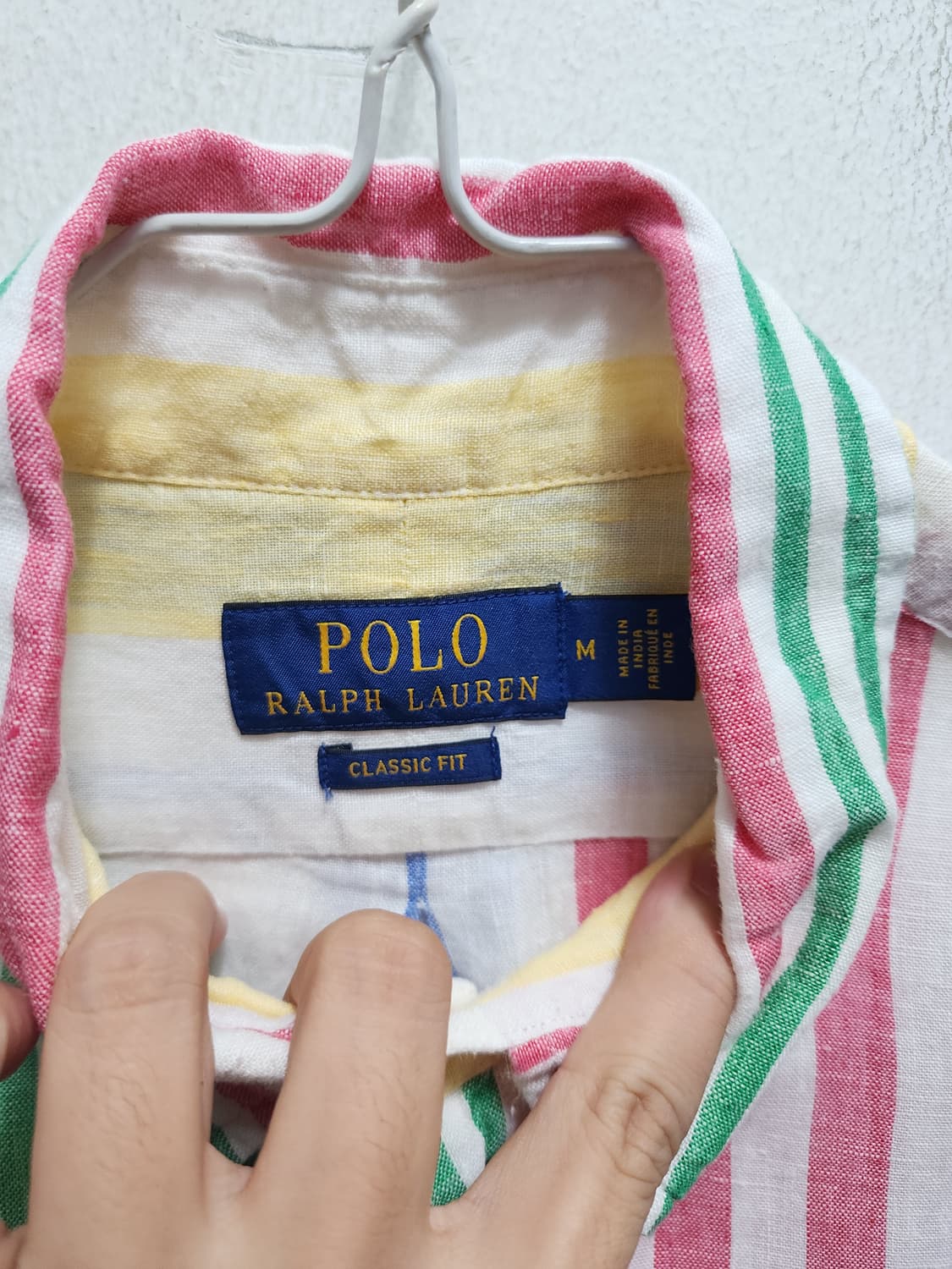 폴로 랄프로렌 린넨 스트라이프 셔츠 상품이미지4