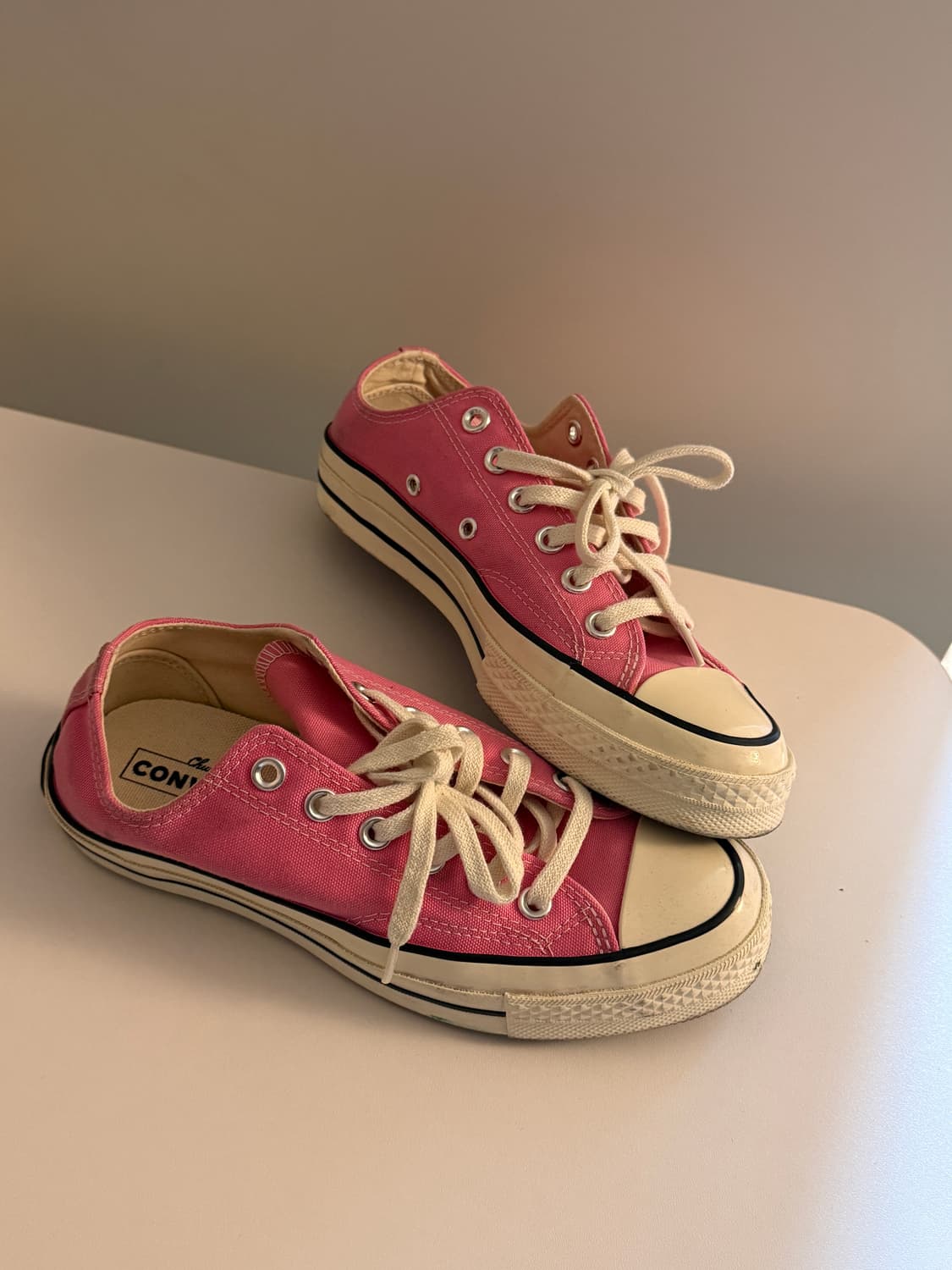 척 70 빈티지 캔버스 핑크 172681C 240 상품이미지1