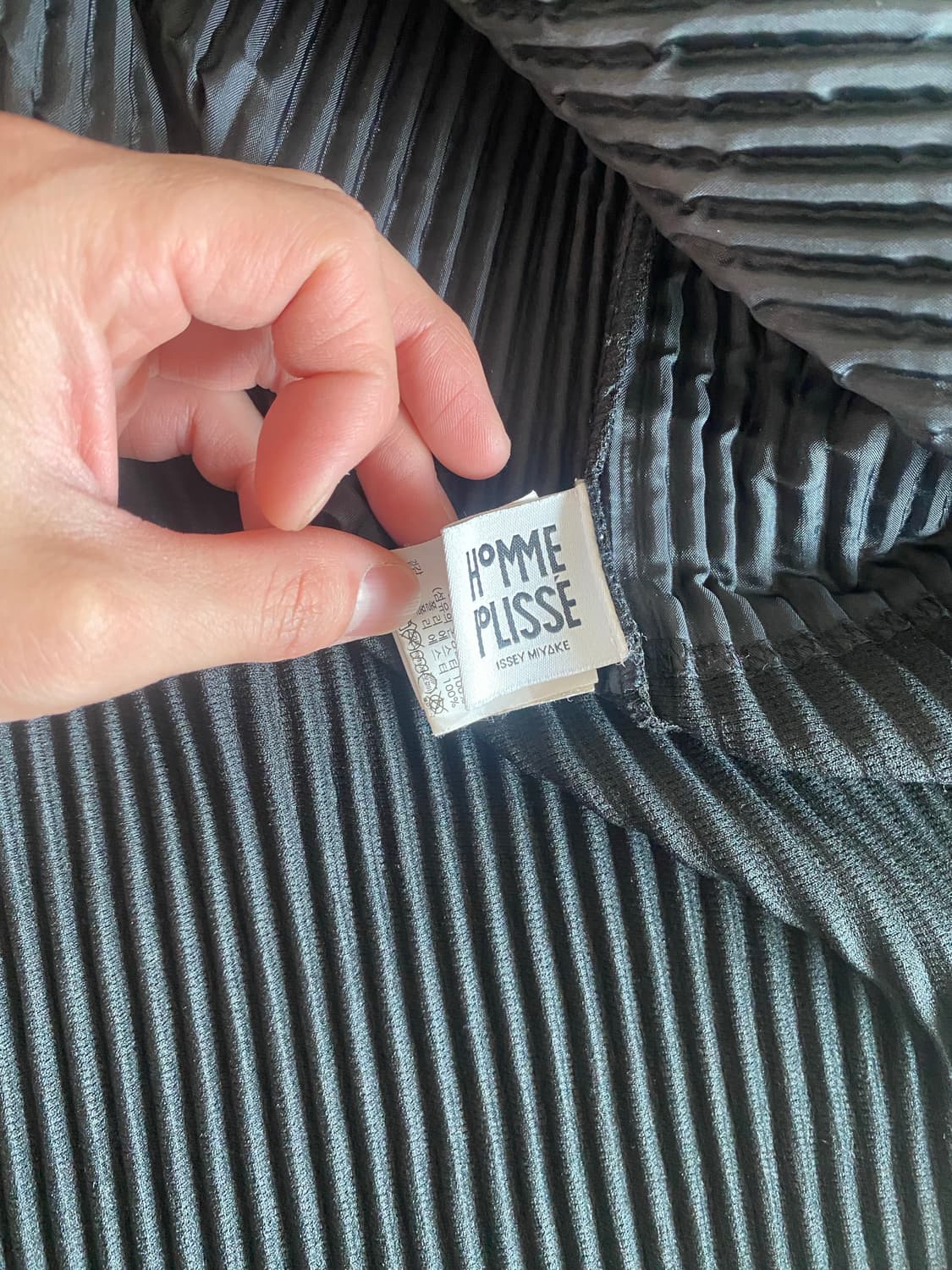 옴므플리세 칼라리스2 블랙 색상 자켓 상품이미지2