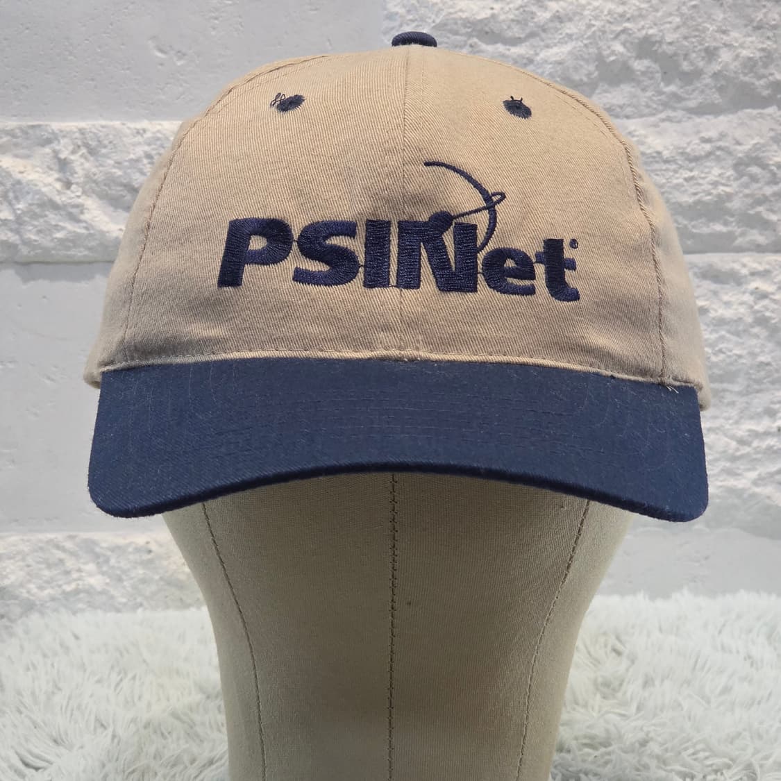 p5-9:PSINet 베이지 네이비 볼캡(56-59 상품이미지2