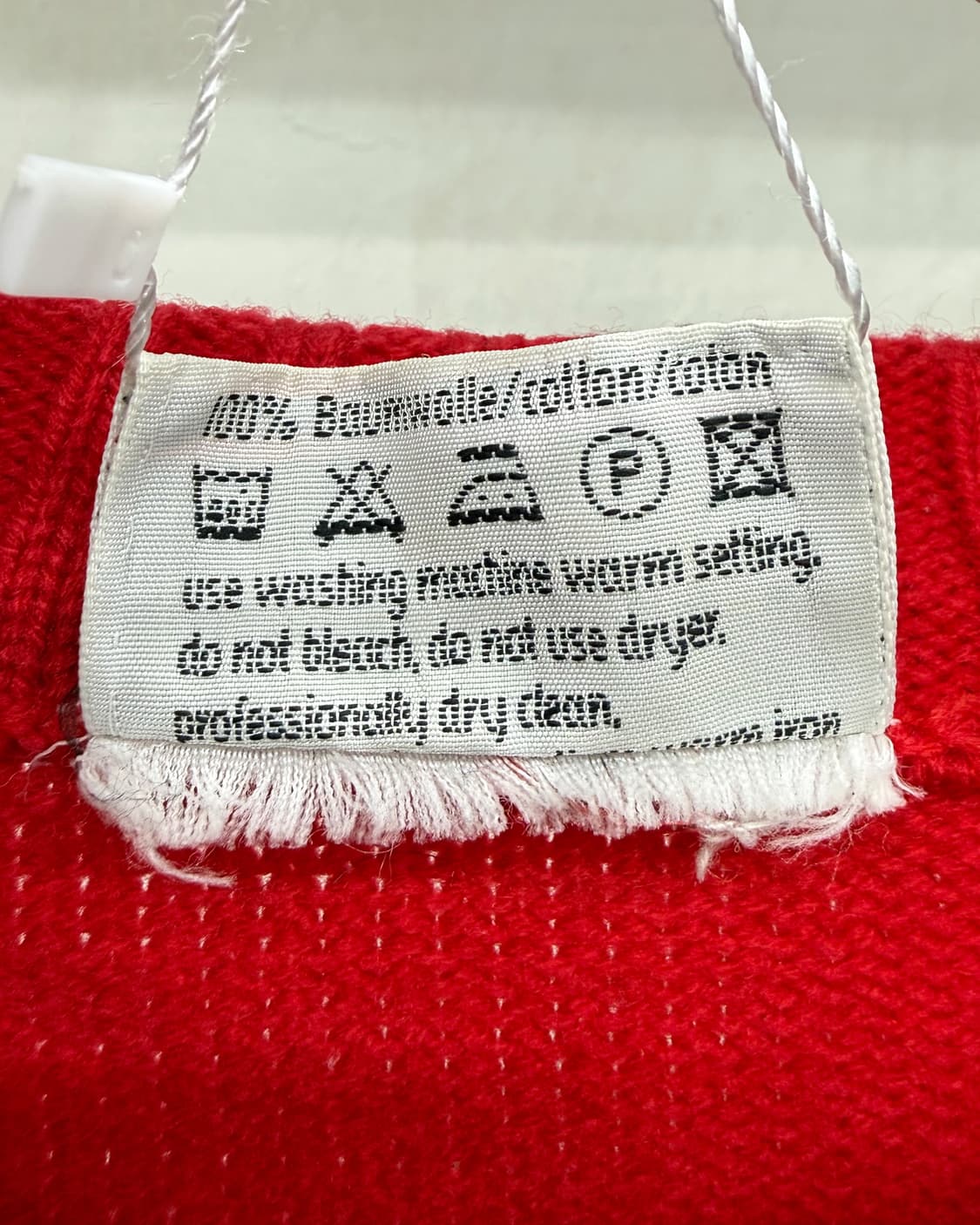 HUGO BOSS 90s 자수 그래픽 코튼 니트 상품이미지5