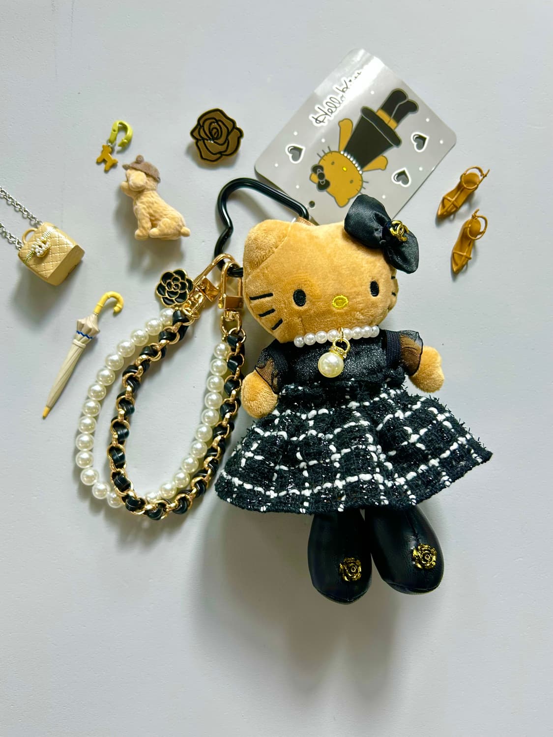 롱다리키티 커스텀키링(1) 상품이미지1