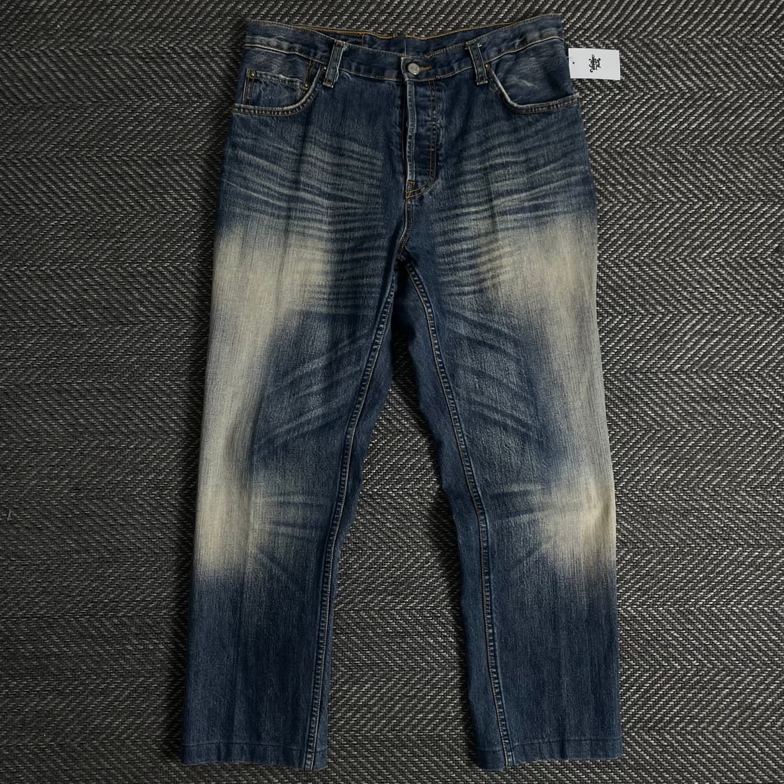 리바이스 501 워싱 데님 레귤러 팬츠o 3445 상품이미지1