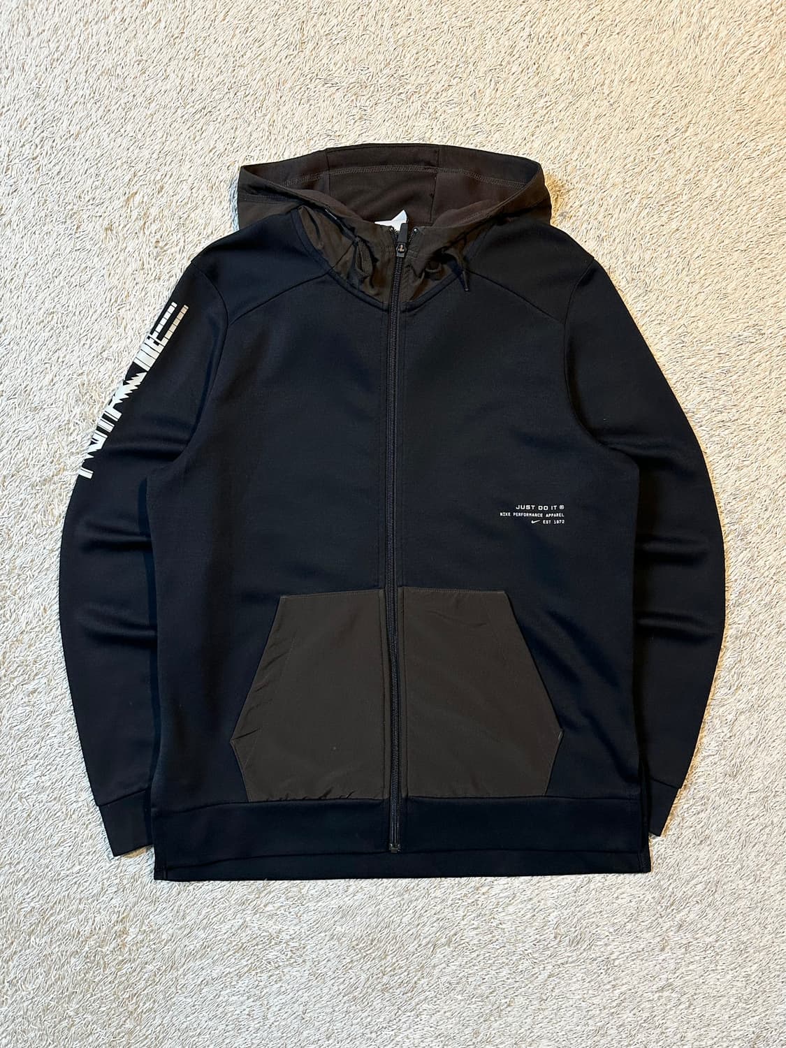 나이키 신형 드라이핏 Q5 기능성 풀집 후드집업 상품이미지1