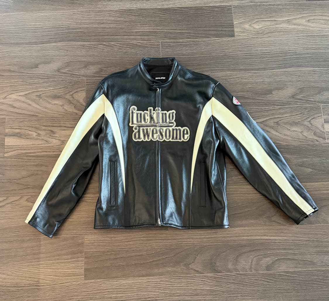 퍼킹어썸 가죽자켓 상품이미지1