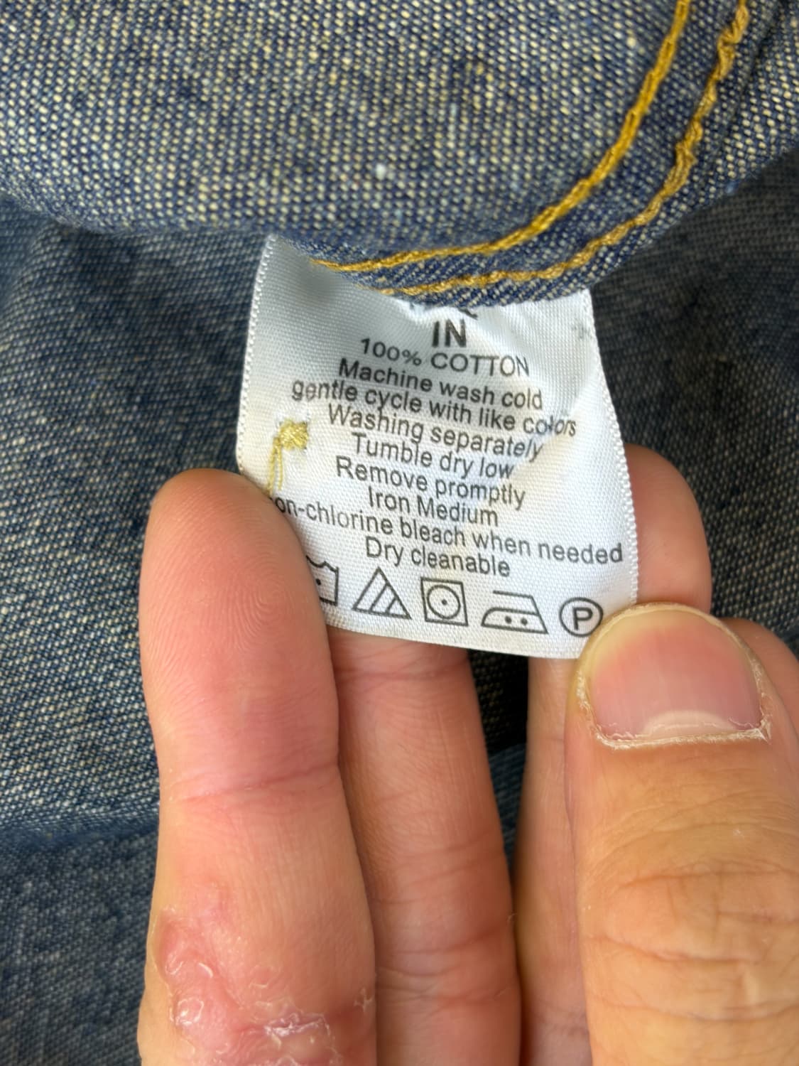 필슨 웨스턴 데님 셔츠 상품이미지5