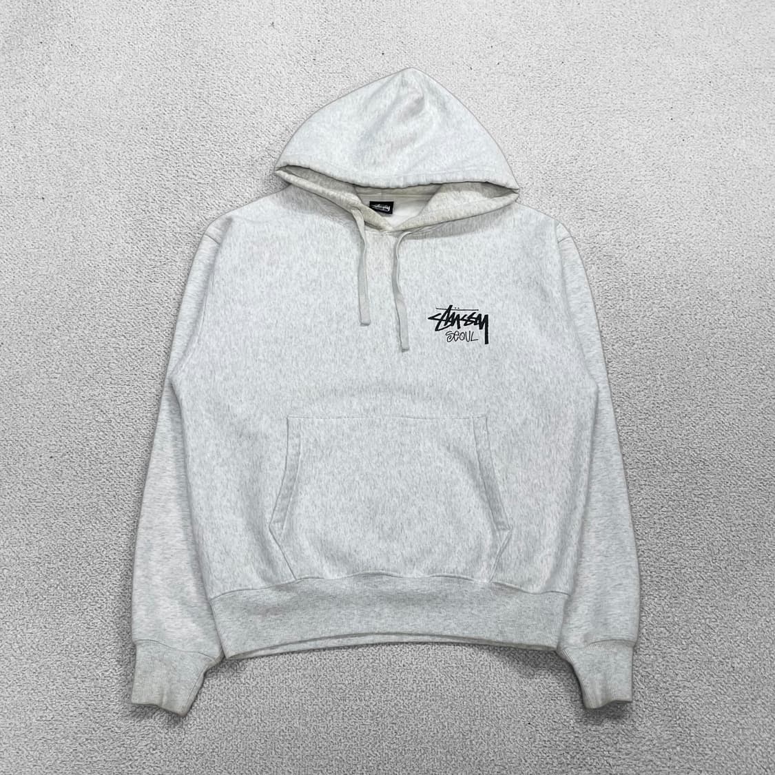 스투시 Stussy 서울 후드티 라이트그레이 상품이미지2