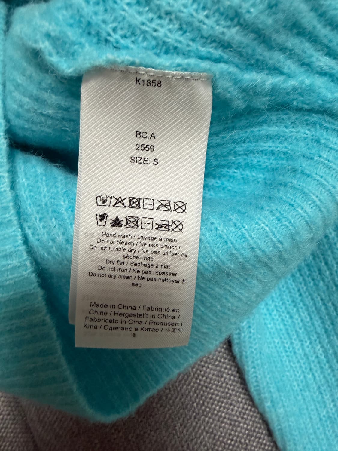 가니 GANNI 크롭 가디건 S 상품이미지4