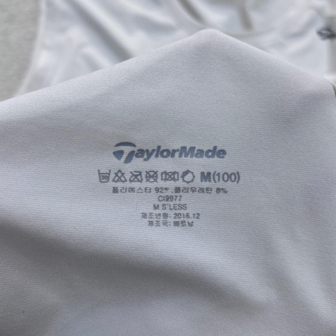 M(100) 테일러메이드 남성 민소매 0415E 상품이미지3