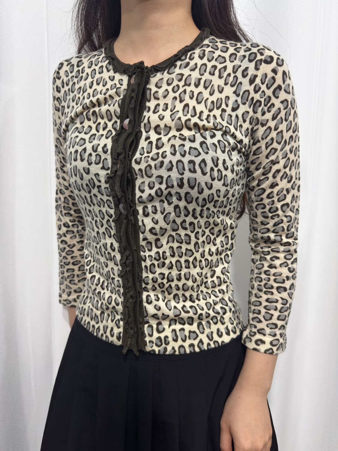 leopard cardigan 상품이미지3