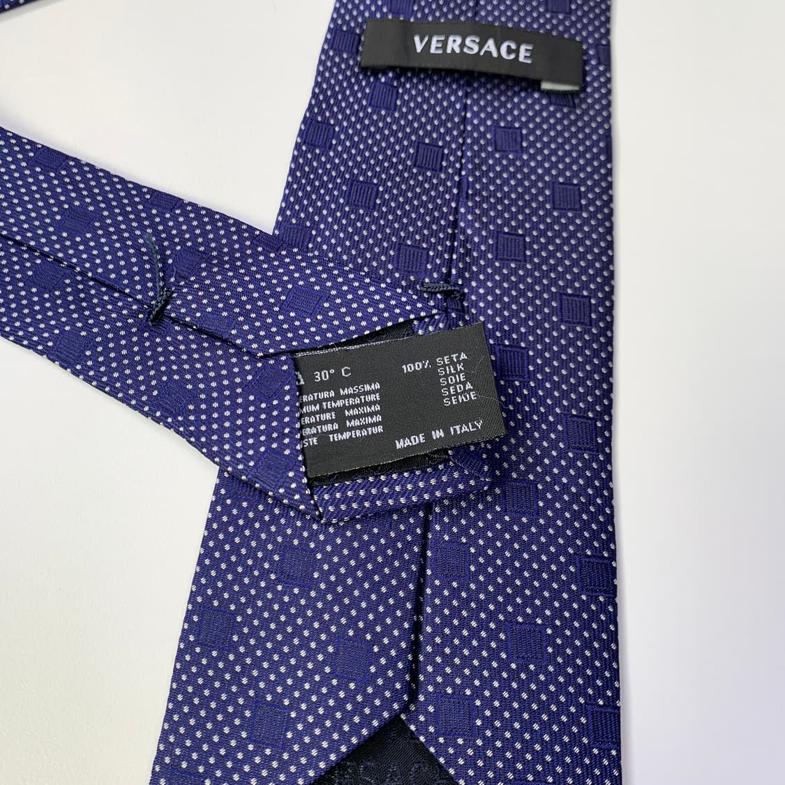 베르사체(VERSACE) 신형라벨 이태리 100실크 명품넥타이 7.5cm 상품이미지7