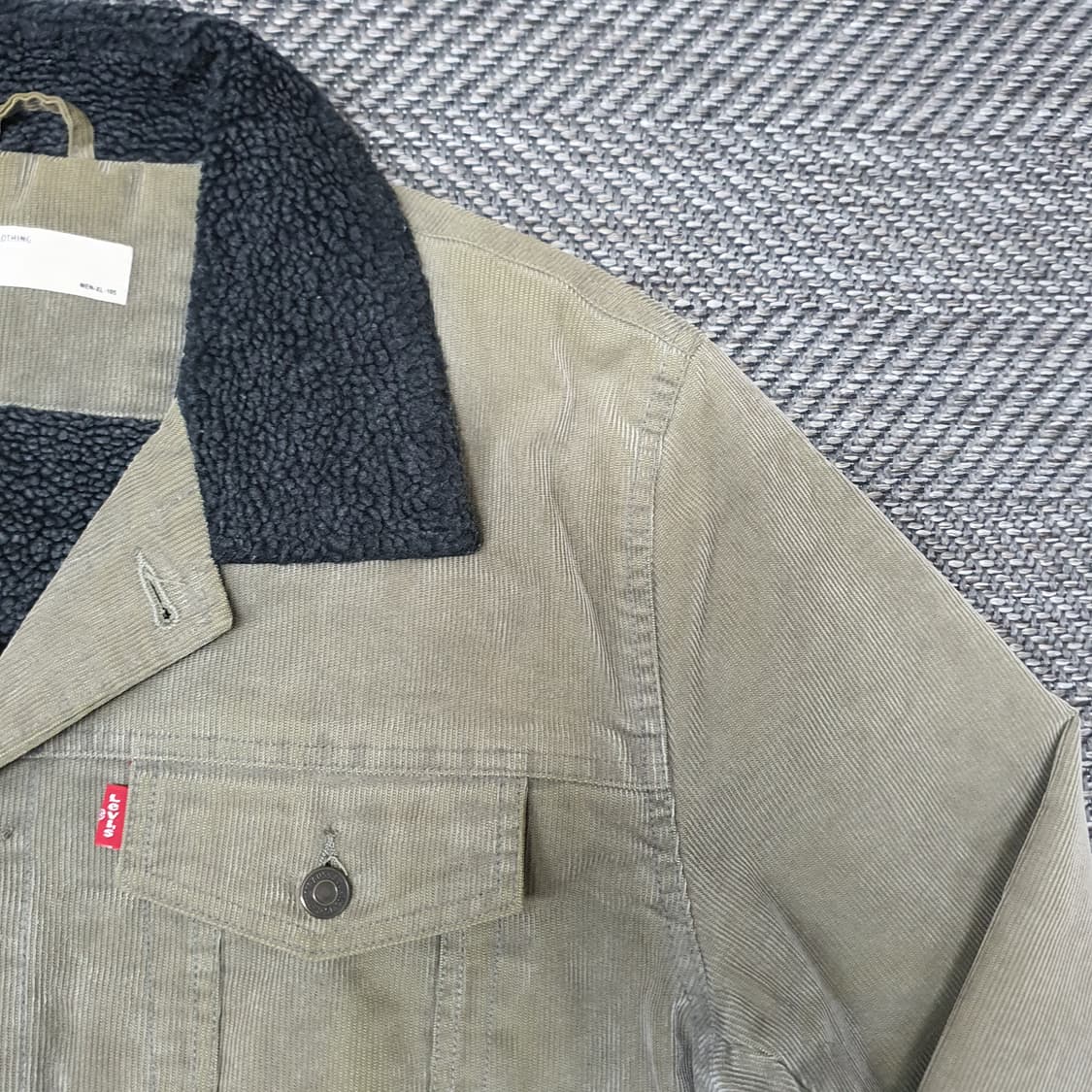 리바이스 기모 코튜로이 면점퍼 남자105 상품이미지3