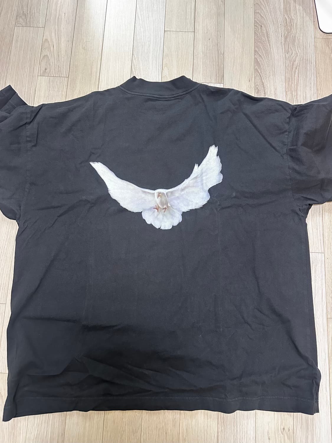 이지 갭 엔지니어드 바이 발렌시아가 도브 3/4 슬리브 티셔츠 상품이미지2