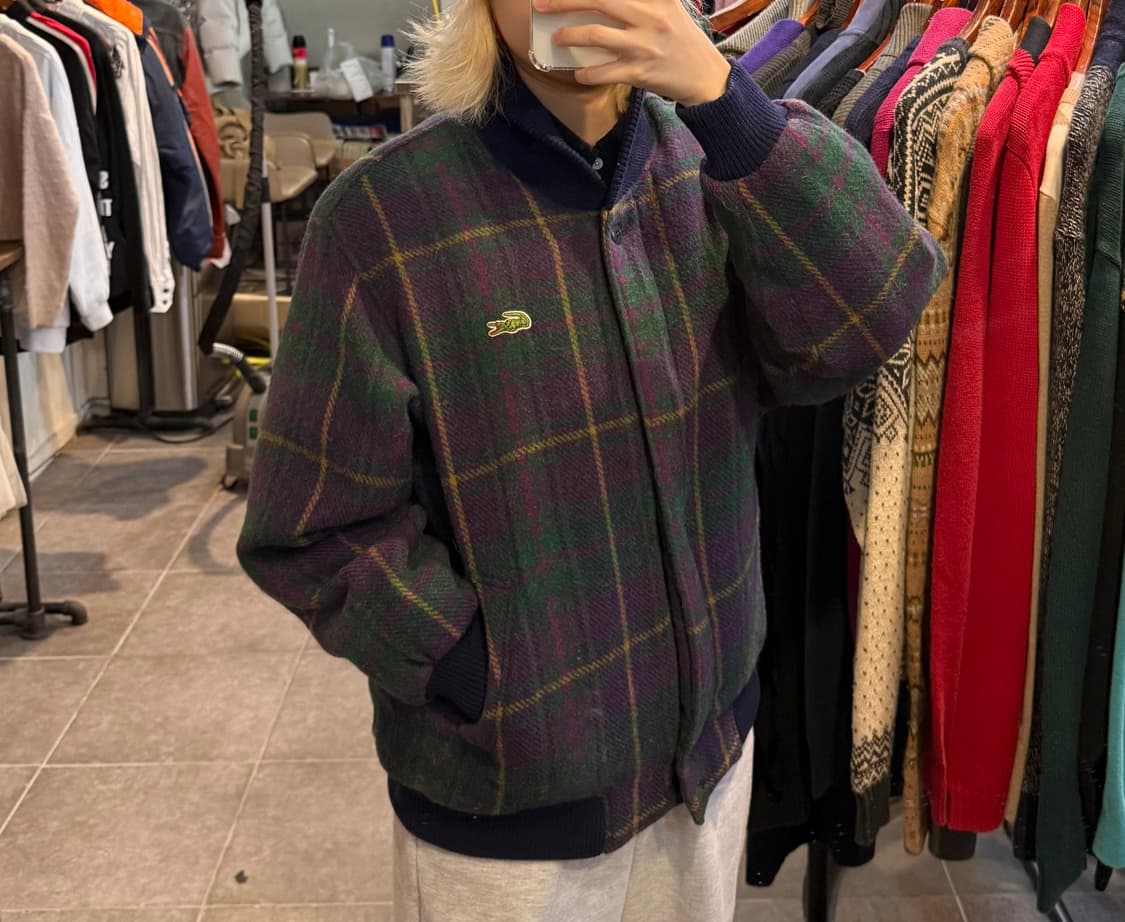 [NO.9]Lacoste 체크 자켓 상품이미지2