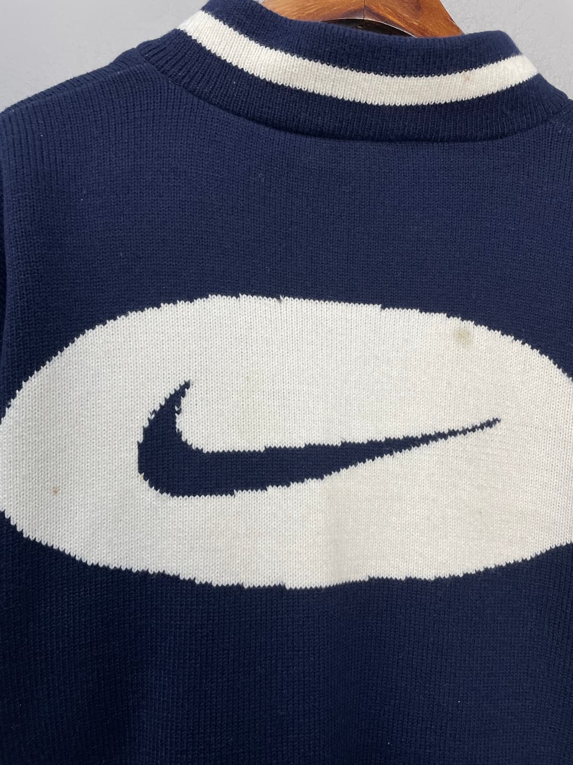 나이키 USA 올드스쿨 빅스우시 니트 집업 자켓 H1353 상품이미지9