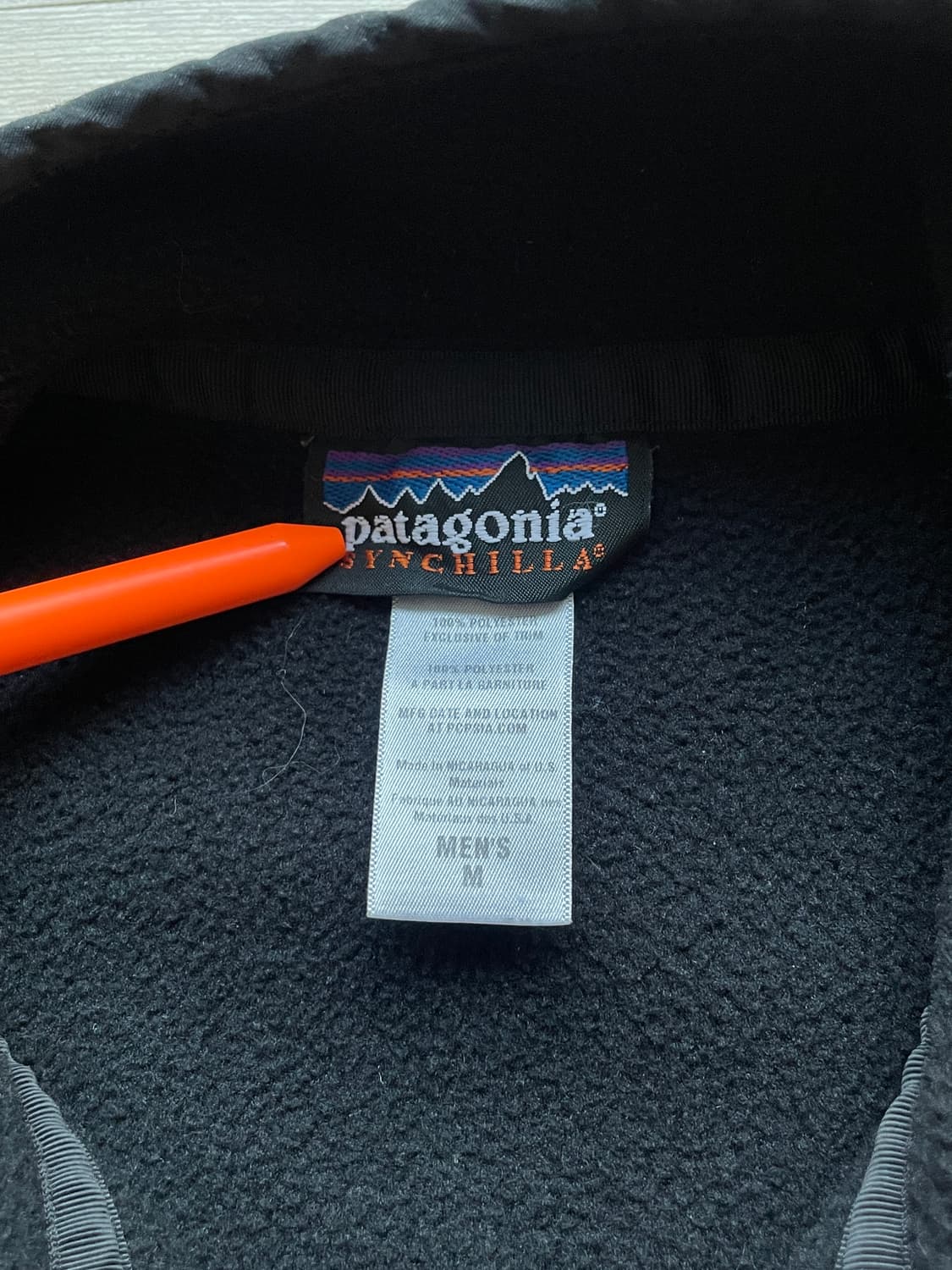 파타고니아 신칠라 올 블랙 상품이미지3