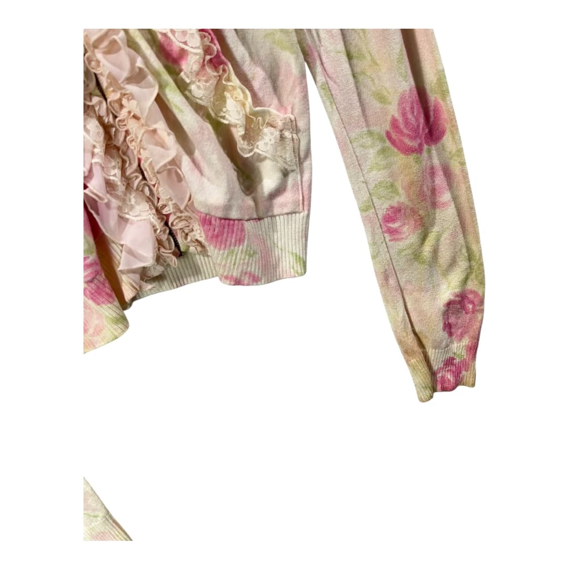 [JESUS DIAMANTE] 지저스 디아망떼 플라워 후드 가디건 상품이미지4