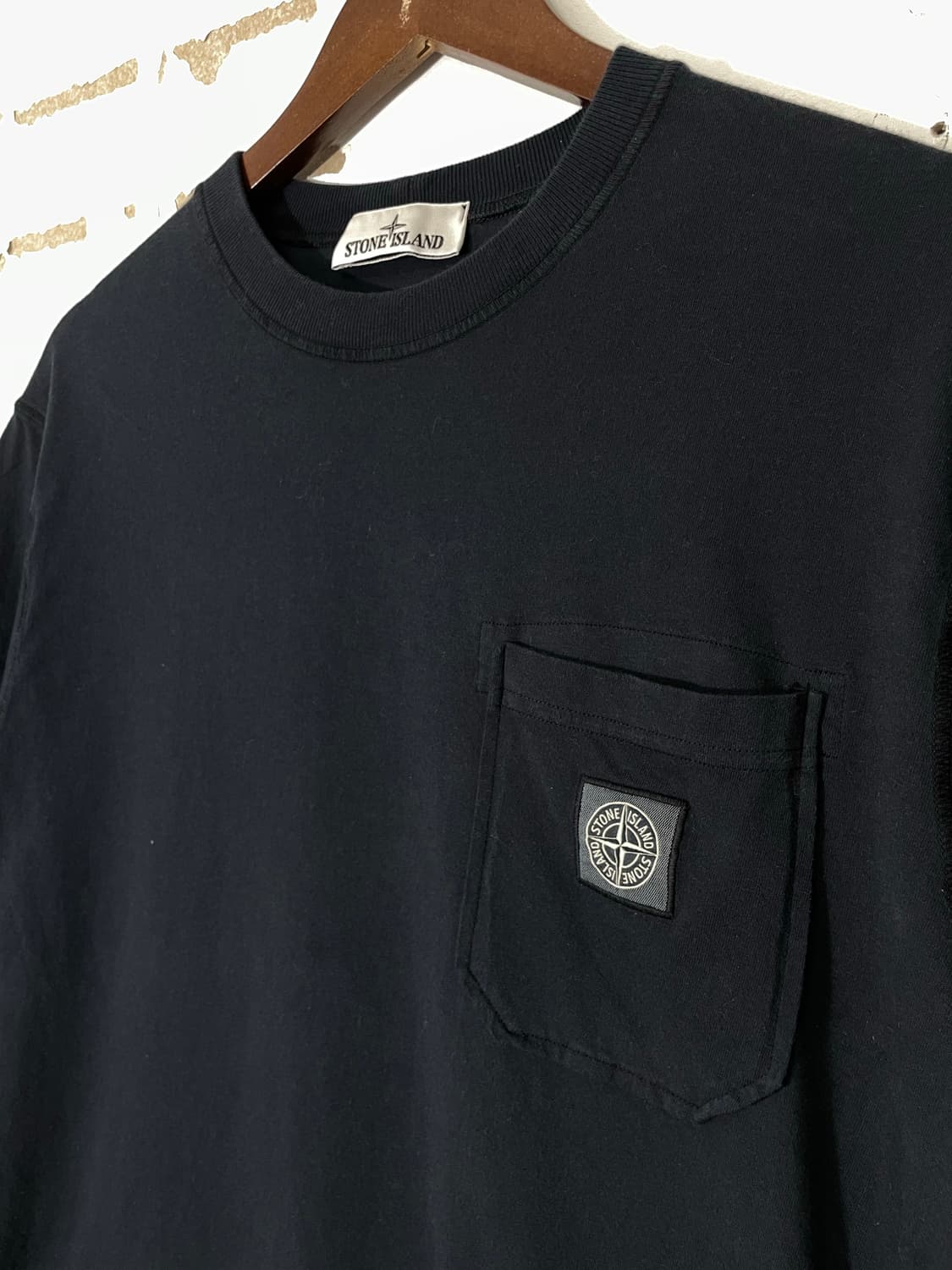 스톤아일랜드 로고 티셔츠 큐알 상품이미지2