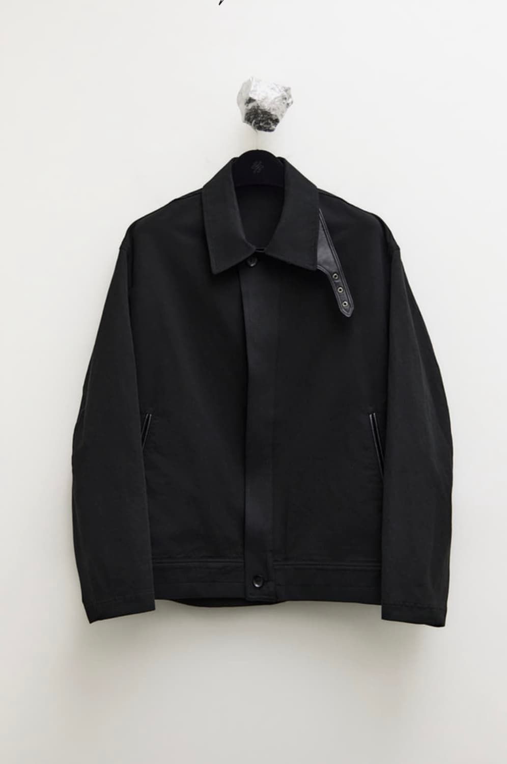 유스 레더 트림 코튼자켓 상품이미지2