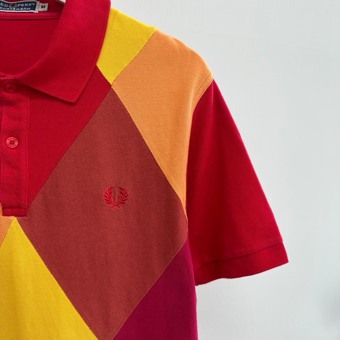 프레드페리 아가일 디자인 카라티 상품이미지3