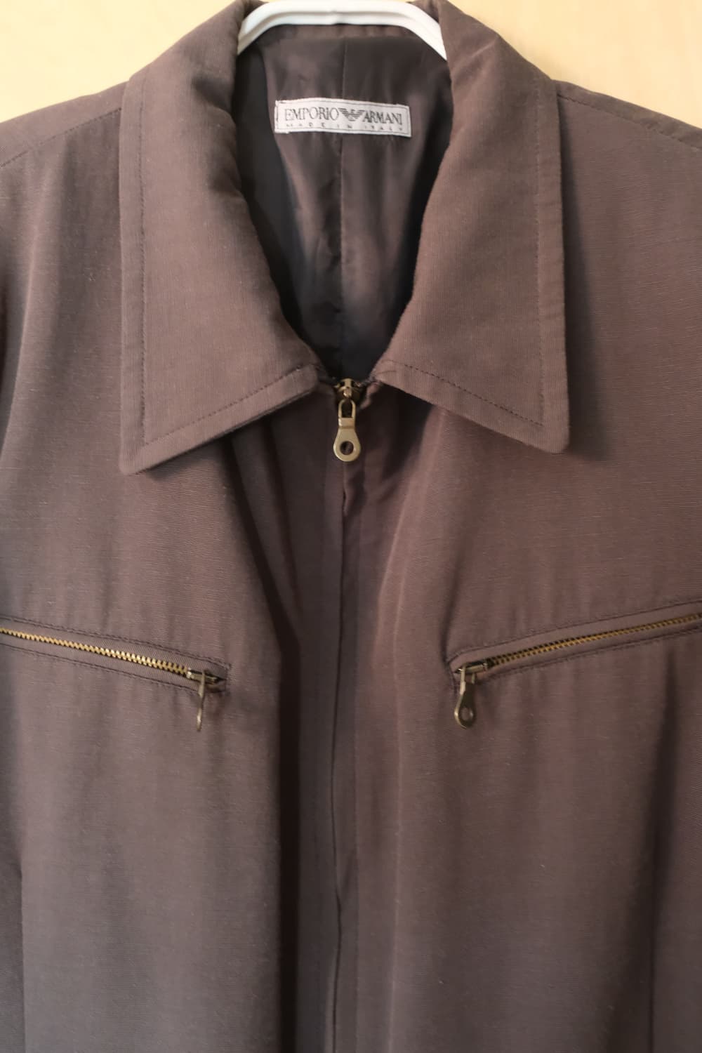 EMPORIO ARMANI Multi Zip Tailored Jacket 상품이미지4