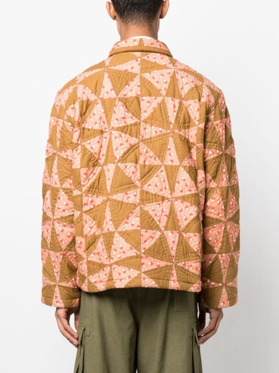 @새상품@ BODE 보디 퀼팅 누빔자켓 카키 패치 상품이미지6