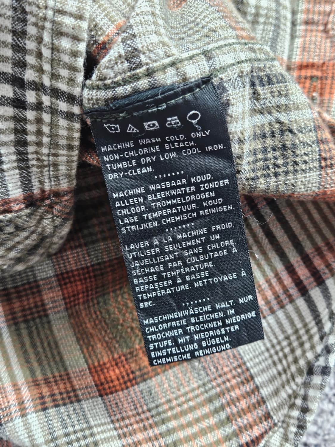 할리데이비슨 체크패턴 포켓 필드 바이커 셔츠 ( M ) / 11113 상품이미지10