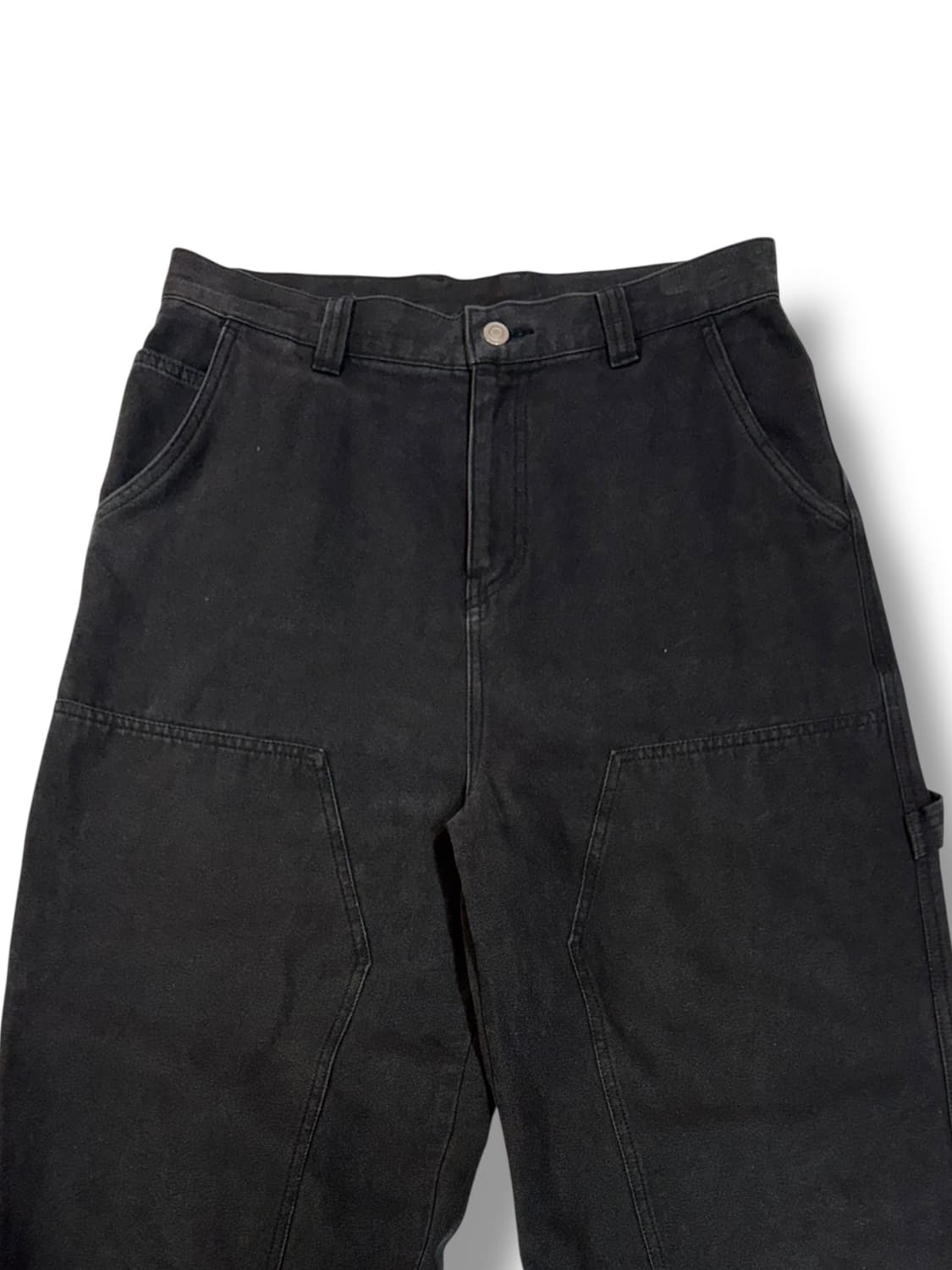 빈티지 더블니 카펜터 와이드 워크 팬츠 (32) 상품이미지2