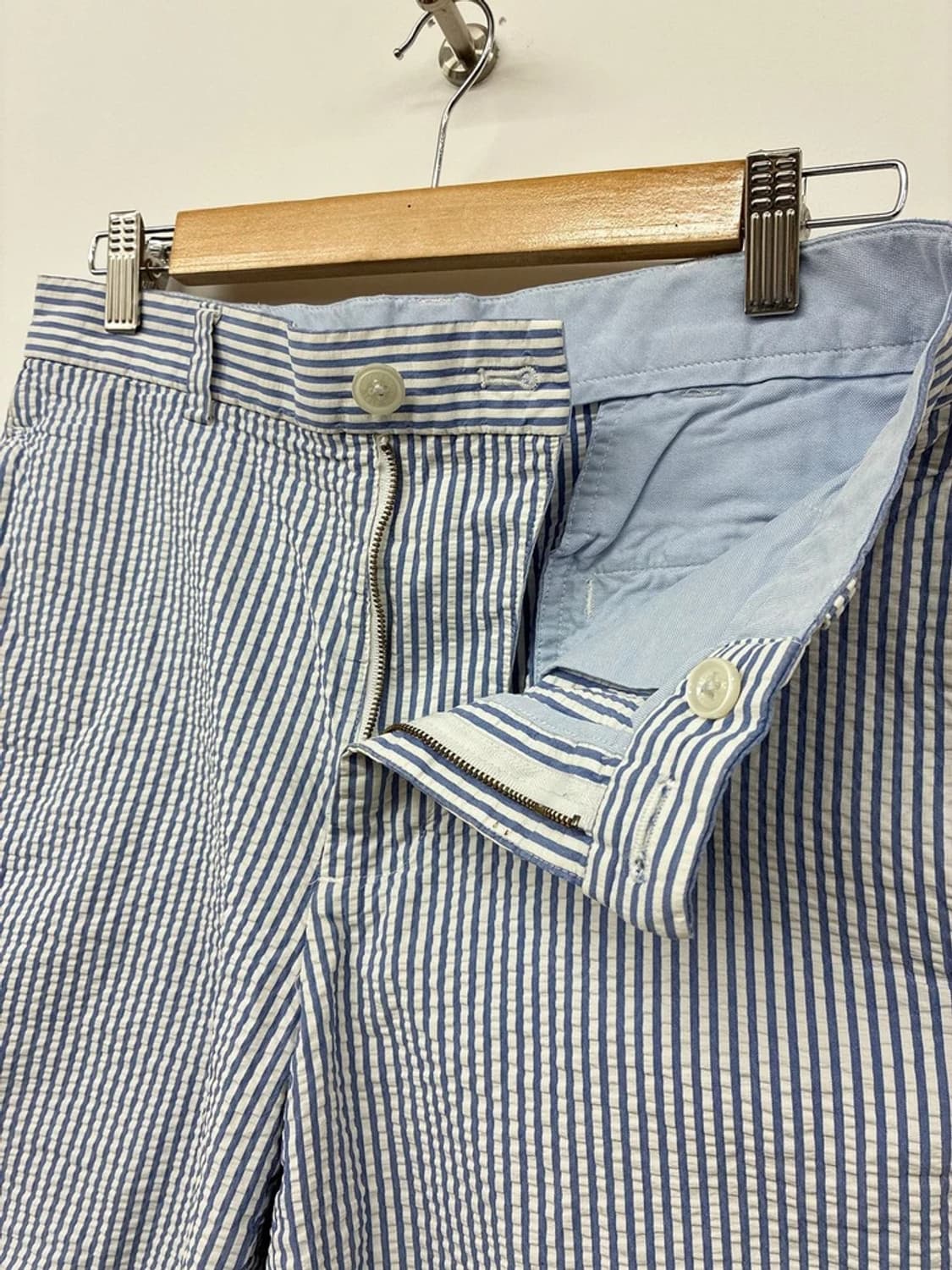 브룩스브라더스 스트라이프 시어사커 코튼 반바지 PN9781 상품이미지3