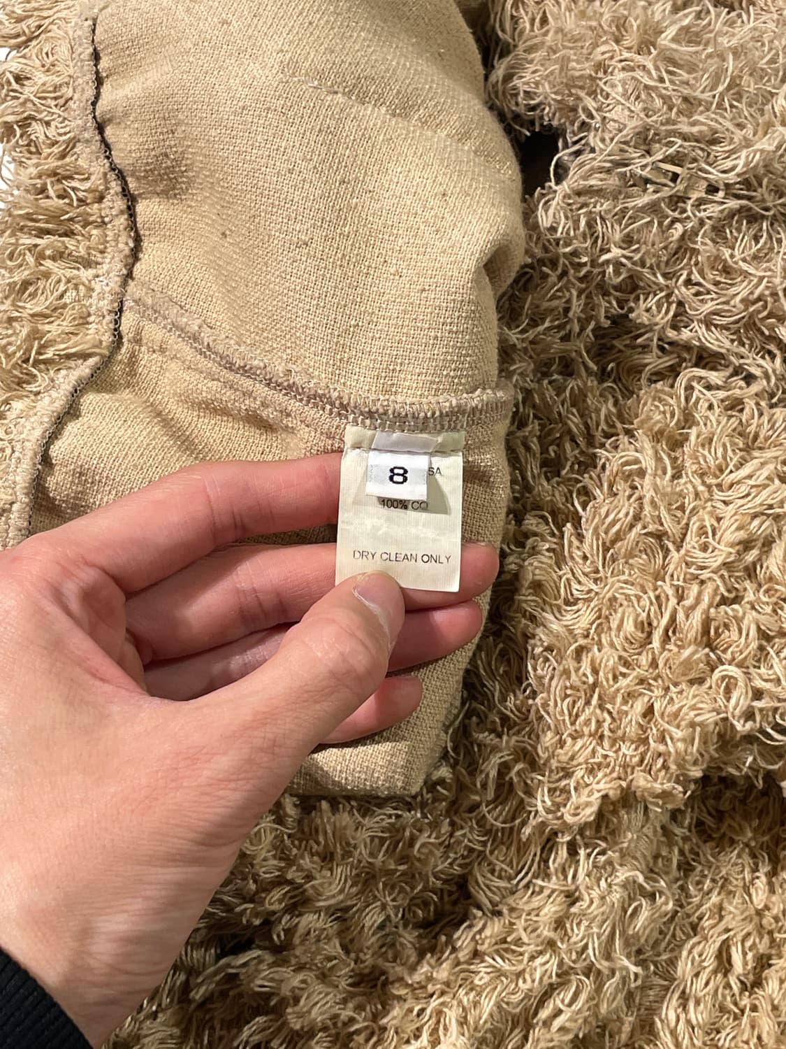 마리암 나시르 자데 16F/W 베이지 퍼 팬츠 상품이미지9