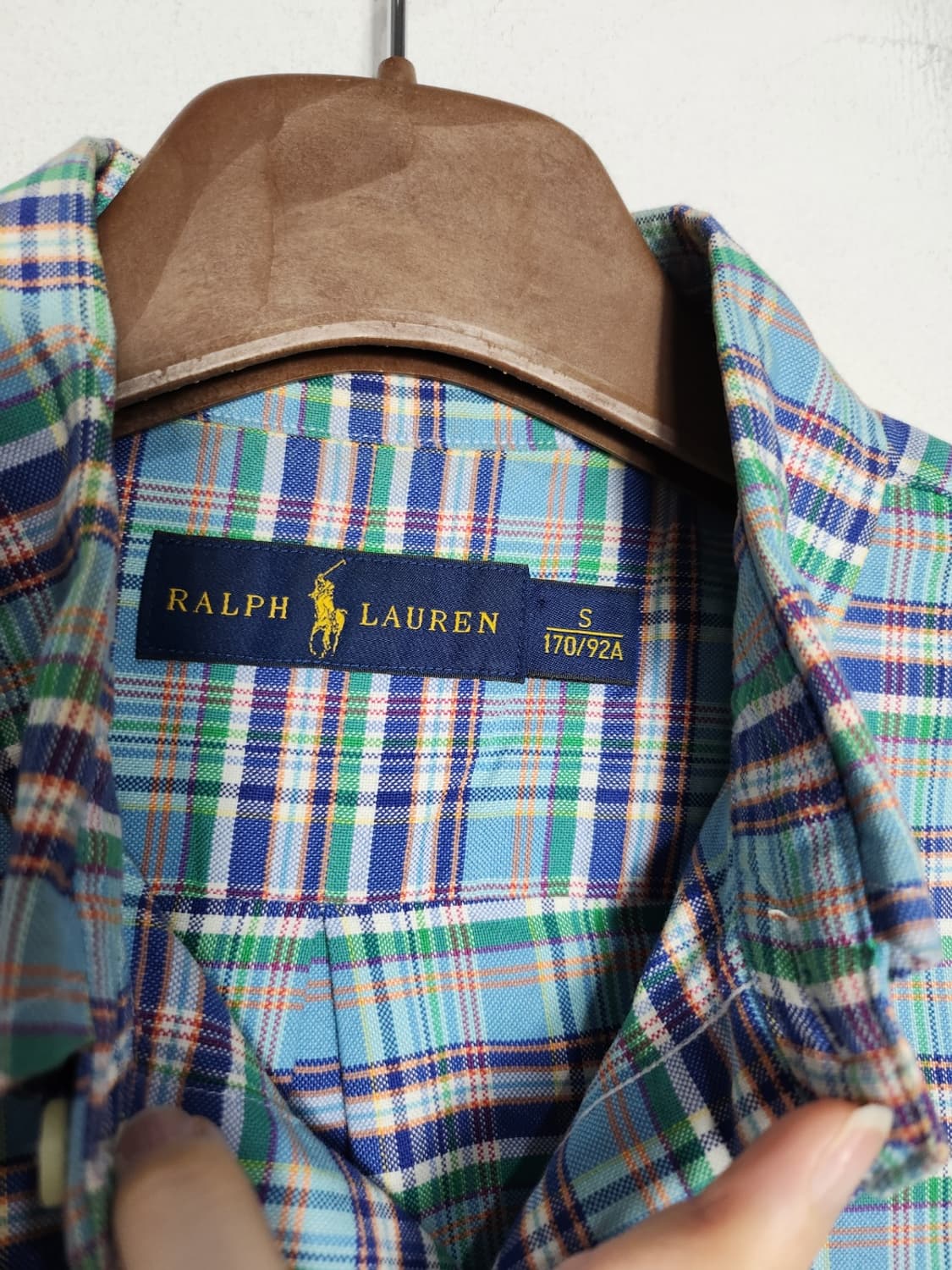 S 폴로 랄프로렌 체크 셔츠 상품이미지2