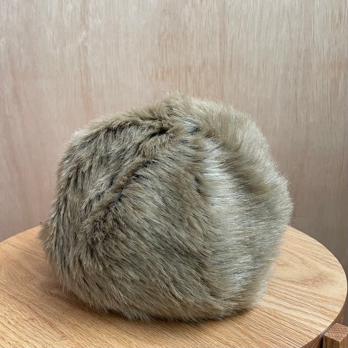 Ca4la 퍼 와이어 캡 상품이미지4