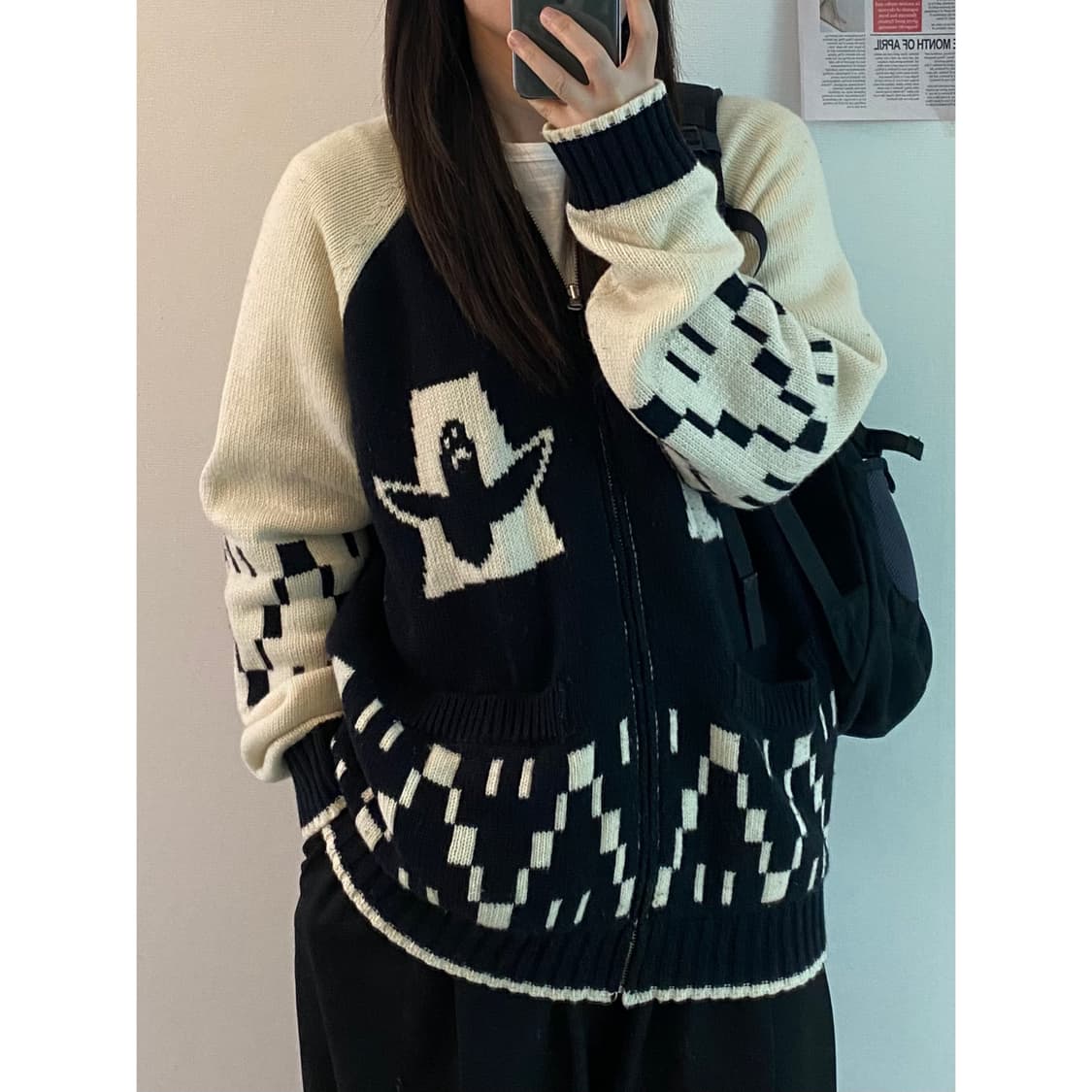 마크곤잘레스 니트 집업 상품이미지2