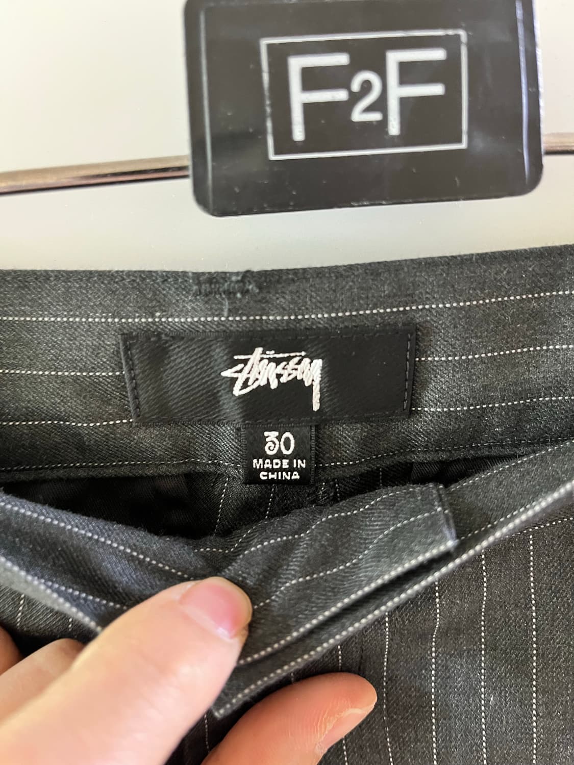 스투시 스트라이프 볼륨 트라우저 사이즈 30 판매 상품이미지2